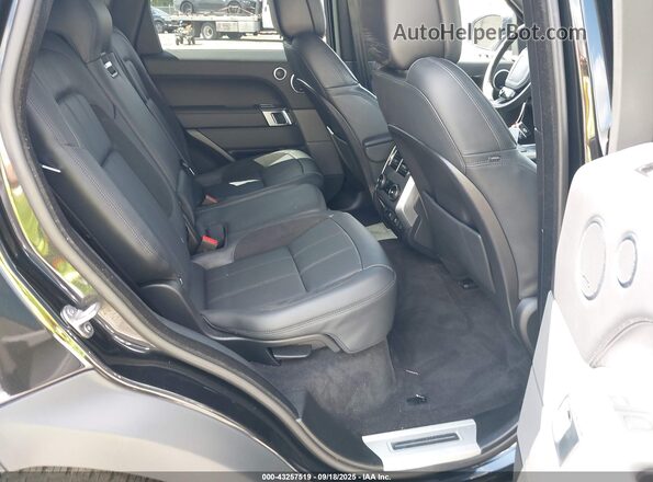SALWS2RU6NA235664 2022 LAND ROVER RANGE ROVER SPORT Black Vista de la etiqueta del VIN