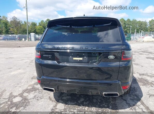 SALWS2RU6NA235664 2022 LAND ROVER RANGE ROVER SPORT Black 