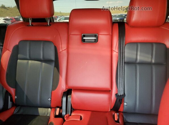 SALWS2RU7LA710221 2020 LAND ROVER RANGE Black Widok tylnych siedzeń