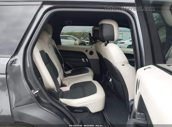 SALWS2RU8LA890597 2020 LAND ROVER RANGE ROVER SPORT Gray Vista de la etiqueta del VIN