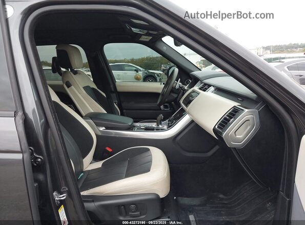 SALWS2RU8LA890597 2020 LAND ROVER RANGE ROVER SPORT Gray Vista interior delantera