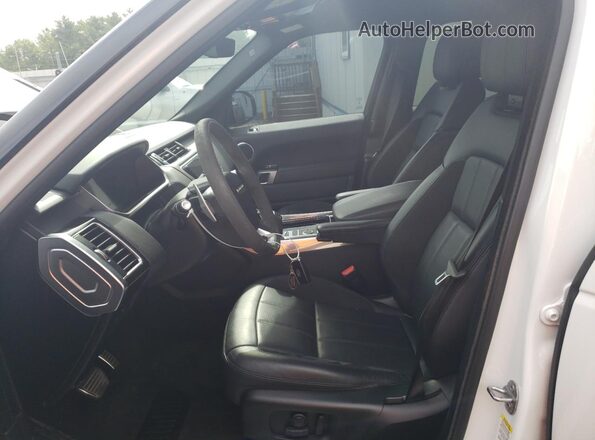 SALWS2RU9NA244648 2022 LAND ROVER RANGE White Front interior view