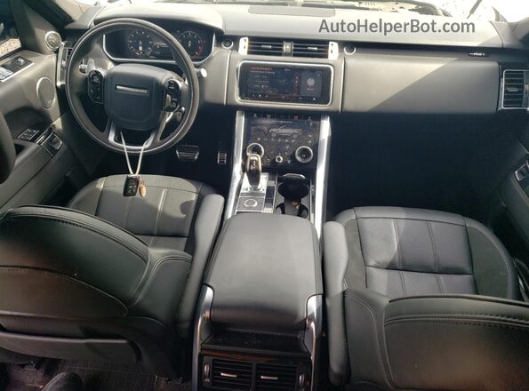 SALWS2RU9NA244648 2022 LAND ROVER RANGE White Dashboard view