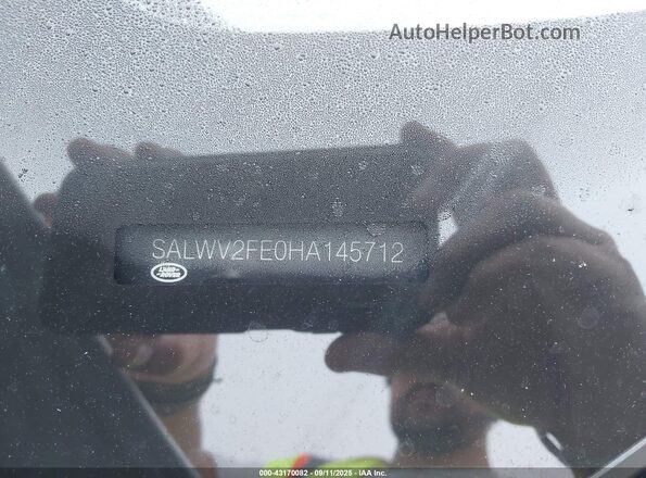 SALWV2FE0HA145712 2017 LAND ROVER RANGE ROVER SPORT White 