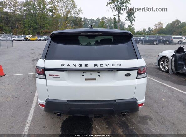 SALWV2FE0HA145712 2017 LAND ROVER RANGE ROVER SPORT White 