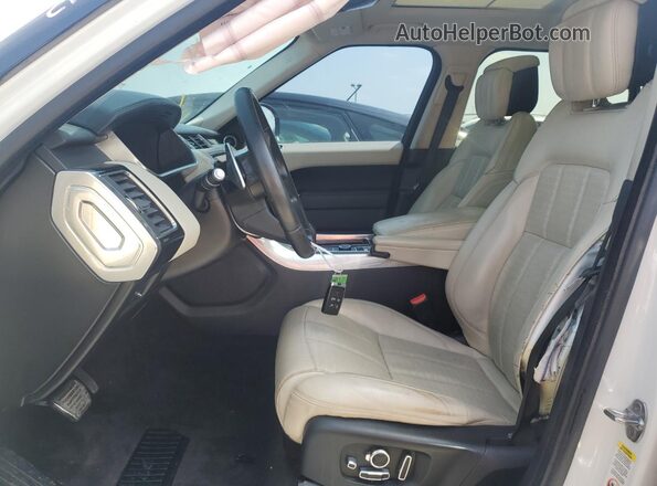 SALWV2SV8KA419011 2019 LAND ROVER RANGE White Вид салону спереду