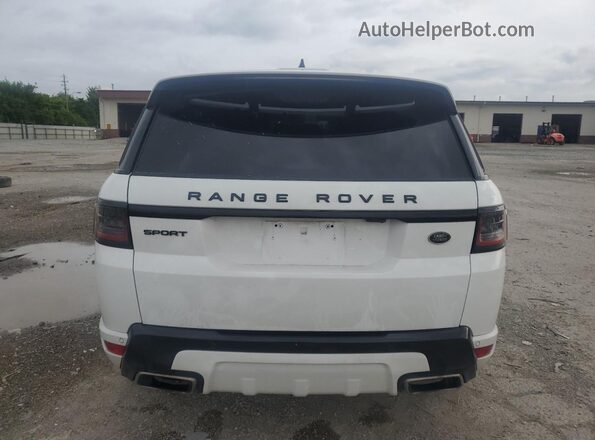 SALWV2SV8KA419011 2019 LAND ROVER RANGE White Вид ззаду