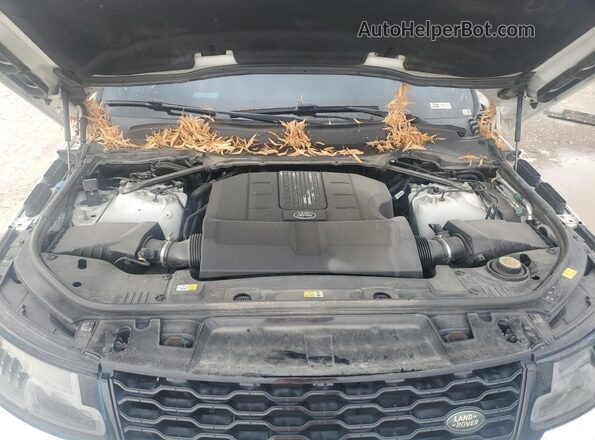 SALWV2SV8KA419011 2019 LAND ROVER RANGE White Вид підкапотного простору