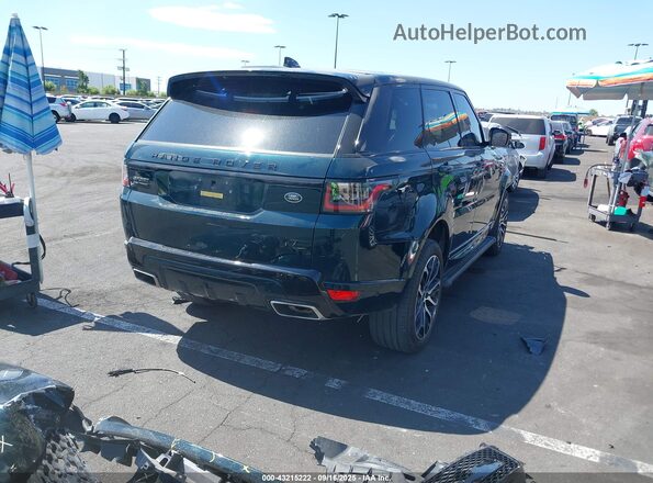 SALWV4RY4MA771386 2021 LAND ROVER RANGE ROVER SPORT Green Задня права чверть