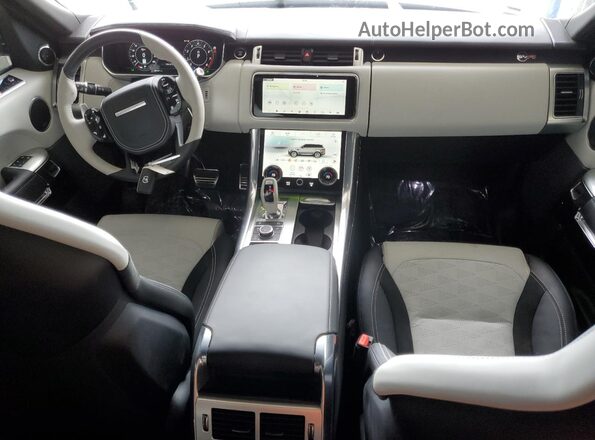 SALWZ2RE0NA230710 2022 LAND ROVER RANGE Blue Dashboard view