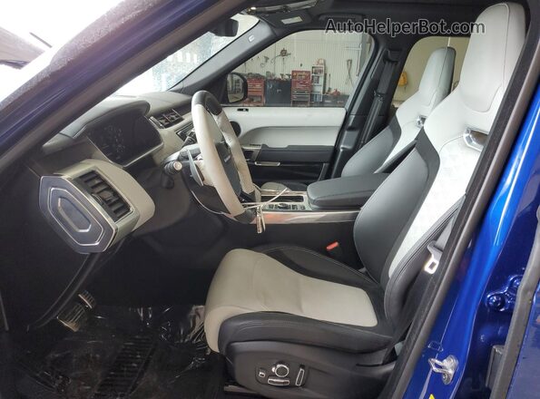 SALWZ2RE0NA230710 2022 LAND ROVER RANGE Blue Front interior view