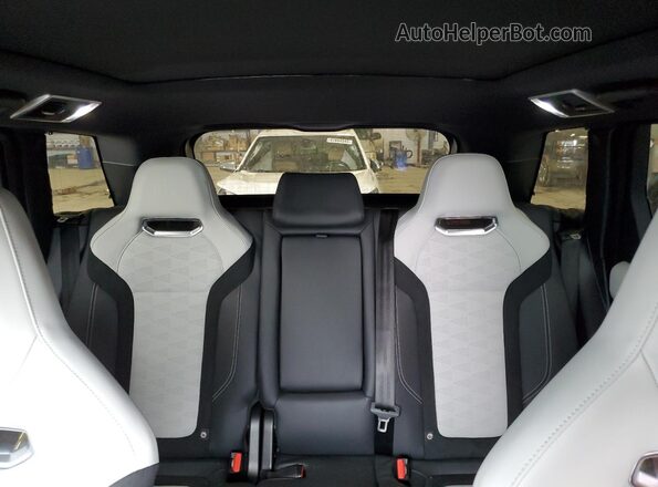 SALWZ2RE0NA230710 2022 LAND ROVER RANGE Blue Rear seats view