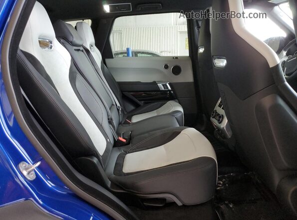 SALWZ2RE0NA230710 2022 LAND ROVER RANGE Blue Rear interior view