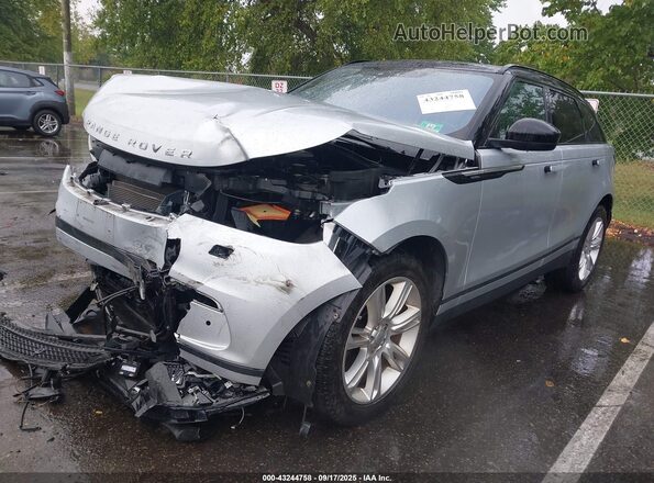 SALYB2EX4KA787202 2019 LAND ROVER RANGE ROVER VELAR Gray Առջևի ձախ երեք քառորդ տեսարան