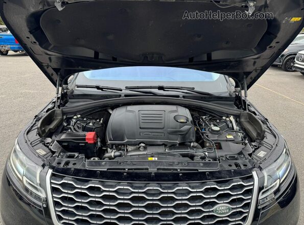 SALYB2EX8LA256375 2020 LAND ROVER RANGE Black Առջևի վահանակի տեսք