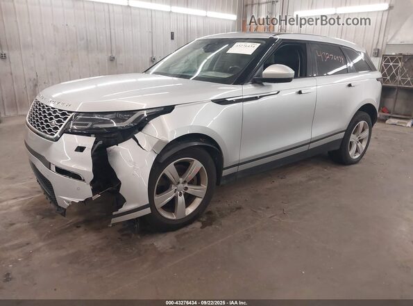 SALYB2FV8LA256910 2020 LAND ROVER RANGE ROVER VELAR Серебряный Передняя левая четверть
