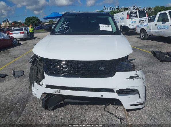 SALYJ2EX0NA331642 2022 LAND ROVER RANGE ROVER VELAR White Вид щитка приладів