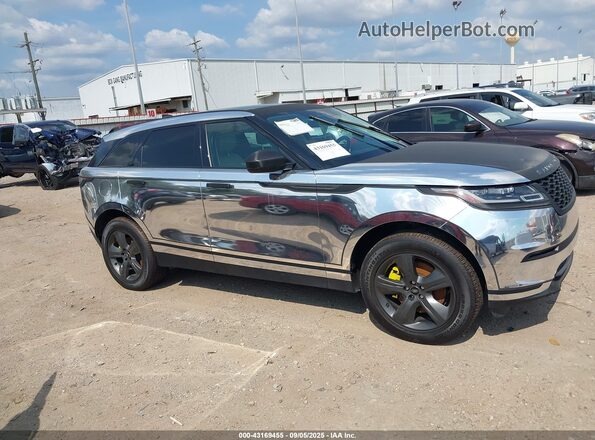 SALYJ2EX5PA349444 2023 LAND ROVER RANGE ROVER VELAR Silver Rear interior view