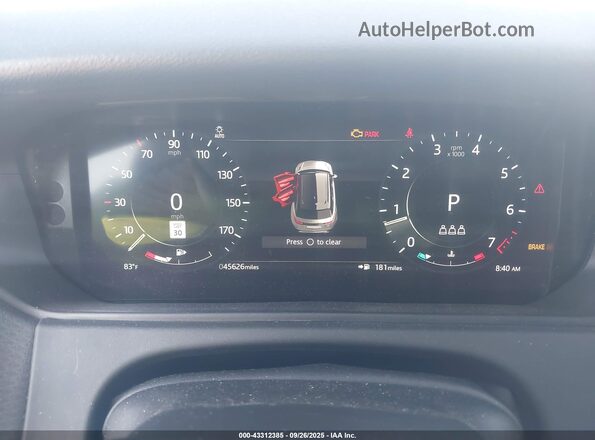SALYJ2EXXMA309713 2021 LAND ROVER RANGE ROVER VELAR White Vista de los asientos traseros