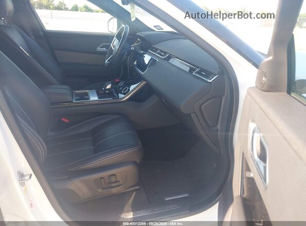 SALYJ2EXXMA309713 2021 LAND ROVER RANGE ROVER VELAR White Vista interior delantera