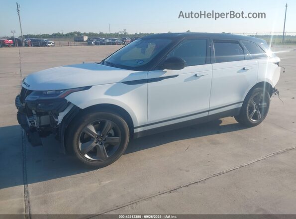 SALYJ2EXXMA309713 2021 LAND ROVER RANGE ROVER VELAR White Vista tres cuartos delantera izquierda