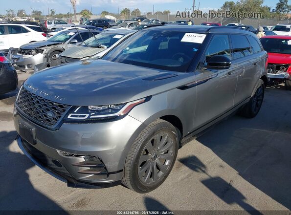 SALYK2EX3LA239189 2020 LAND ROVER RANGE ROVER VELAR Gray Առջևի ձախ երեք քառորդ տեսարան