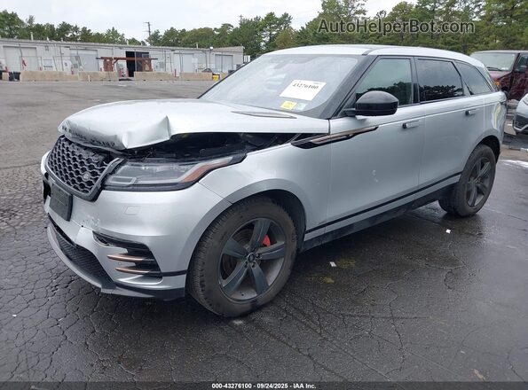 SALYK2EX3LA253058 2020 LAND ROVER RANGE ROVER VELAR Серебряный Передняя левая четверть
