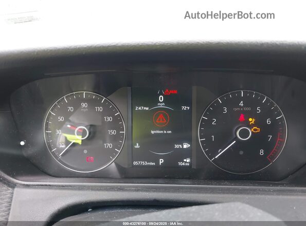 SALYK2EX3LA253058 2020 LAND ROVER RANGE ROVER VELAR Серебряный Вид задних сидений