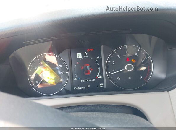 SALYK2FV0LA282224 2020 LAND ROVER RANGE ROVER VELAR Black Vista de los asientos traseros