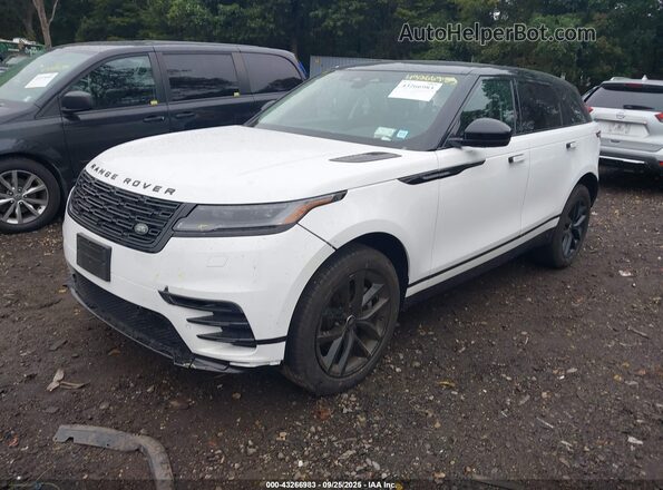 SALYL2EX1SA393637 2025 LAND ROVER RANGE ROVER VELAR Белый Передняя левая четверть