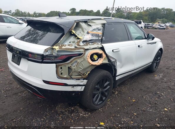 SALYL2EX1SA393637 2025 LAND ROVER RANGE ROVER VELAR Белый Задняя правая четверть