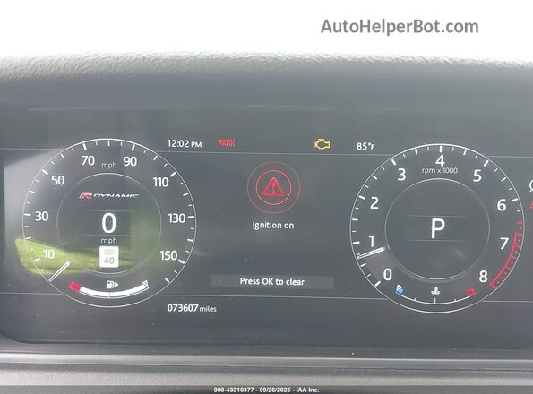 SALYL2EX5KA213074 2019 LAND ROVER RANGE ROVER VELAR Blue Vista de los asientos traseros