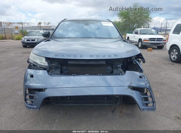 SALYL2EX5KA213074 2019 LAND ROVER RANGE ROVER VELAR Blue Vista interior trasera