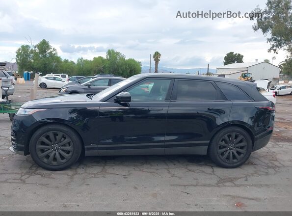 SALYL2RV6JA713199 2018 LAND ROVER RANGE ROVER VELAR Black Widok wnętrza 360 stopni