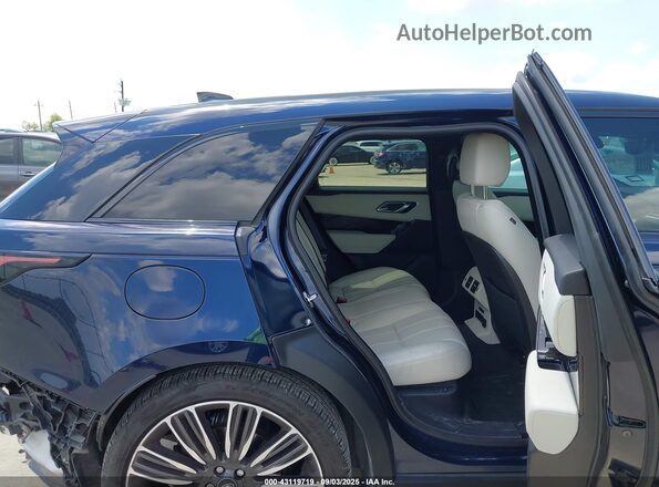 SALYT2EU4PA358152 2023 LAND ROVER RANGE ROVER VELAR Blue VIN կոդի պիտակի տեսք