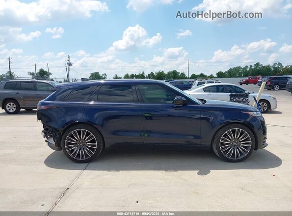 SALYT2EU4PA358152 2023 LAND ROVER RANGE ROVER VELAR Blue Սալոնի հետևի տեսք