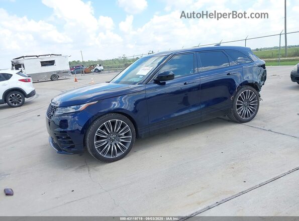 SALYT2EU4PA358152 2023 LAND ROVER RANGE ROVER VELAR Blue Առջևի ձախ երեք քառորդ տեսարան