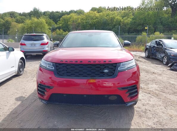 SALYT2EX1MA316687 2021 LAND ROVER RANGE ROVER VELAR Red Widok z przodu