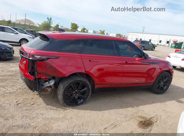 SALYT2EX1MA316687 2021 LAND ROVER RANGE ROVER VELAR Red Widok wnętrza z tyłu