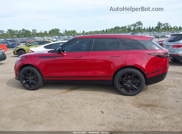SALYT2EX1MA316687 2021 LAND ROVER RANGE ROVER VELAR Red Widok wnętrza 360 stopni