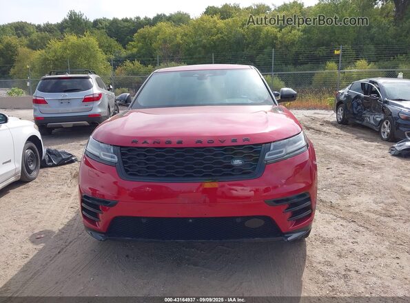 SALYT2EX1MA316687 2021 LAND ROVER RANGE ROVER VELAR Red Widok zestawu wskaźników