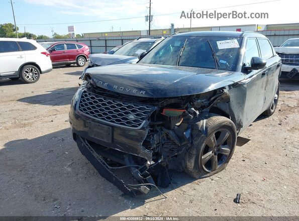 SALYT2EX6NA336435 2022 LAND ROVER RANGE ROVER VELAR Черный Передняя левая четверть