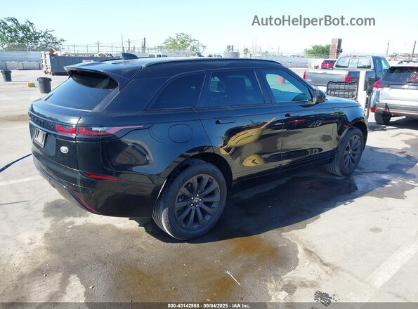 SALYT2EX9NA333884 2022 LAND ROVER RANGE ROVER VELAR Черный Задняя правая четверть