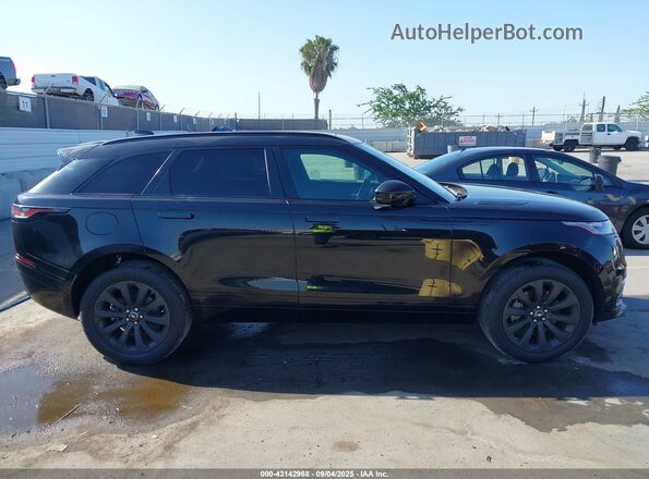 SALYT2EX9NA333884 2022 LAND ROVER RANGE ROVER VELAR Черный Вид задней части салона