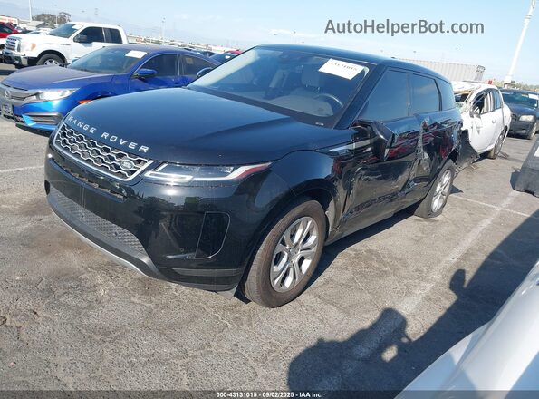 SALZJ2FX6LH119142 2020 LAND ROVER RANGE ROVER EVOQUE Black Передня ліва чверть