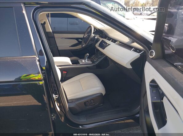 SALZJ2FX6LH119142 2020 LAND ROVER RANGE ROVER EVOQUE Black Вид салону спереду