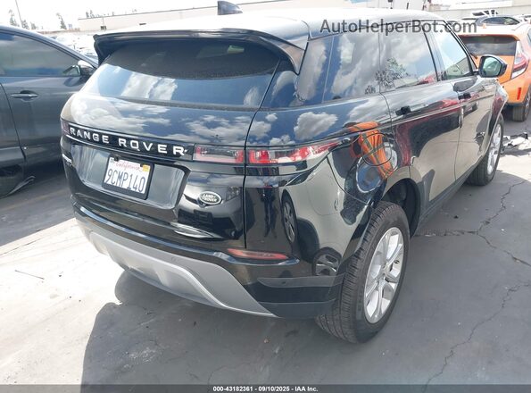 SALZJ2FX7LH059646 2020 LAND ROVER RANGE ROVER EVOQUE Black Tył prawy