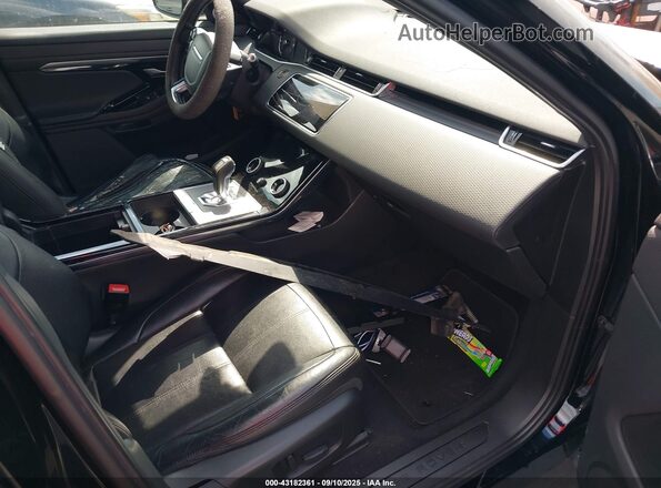 SALZJ2FX7LH059646 2020 LAND ROVER RANGE ROVER EVOQUE Black Widok wnętrza z przodu