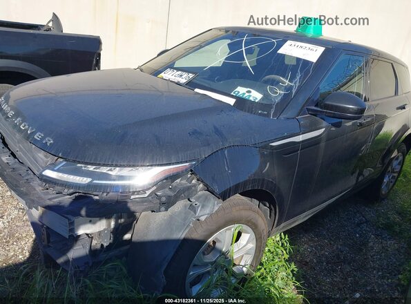 SALZJ2FX7LH059646 2020 LAND ROVER RANGE ROVER EVOQUE Black Przód lewy