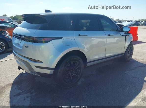 SALZJ2FX8LH041544 2020 LAND ROVER RANGE ROVER EVOQUE Silver Задня права чверть